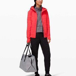 NWT Lululemon Dynamic Movement Zip Hoodie, Sz 6, Love Red